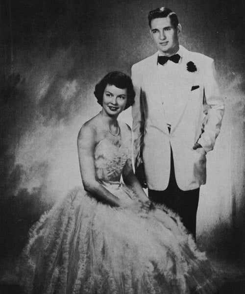 1953 homecoming queen and king.
